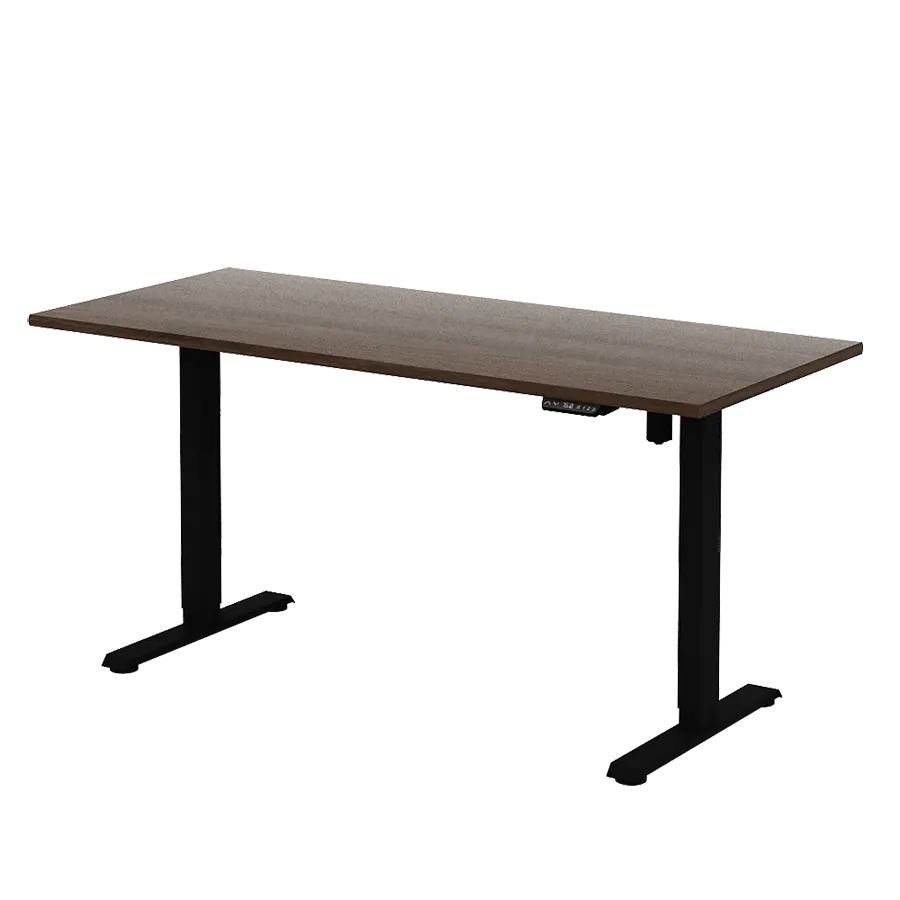 WORKDESIGN - TOTA NATU TT160 MEJA KERJA ELEKTRIK / ADJUSTABLE STANDING DESK - BROWN WALNUT - foto 7