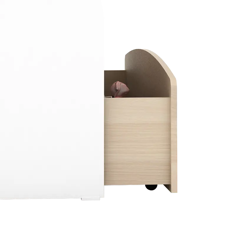 PIRA KIDS - TEDDY BC RAK BUKU ANAK / RAK BUKU MONTESSORI warna PRO OAK - WHITE - PIRA KIDS - foto 9
