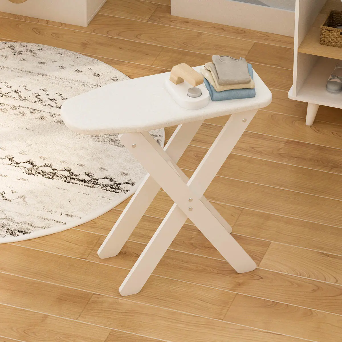 PIRA KIDS - MAGU IRON PP PRETEND PLAY MEJA SETRIKA MAINAN ANAK warna WHITE SM - PIRA KIDS - foto 2