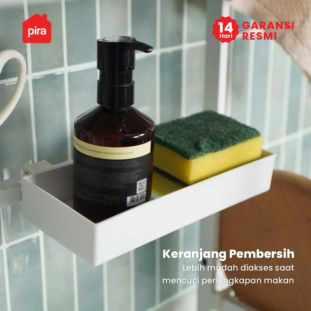PIRA HOME - DISH MDR65 RAK PIRING / RAK DAPUR / RAK CUCI PIRING / RAK WASTAFEL / RAK PENGERING PIRING warna BLACK - PIRA HOME - foto 12