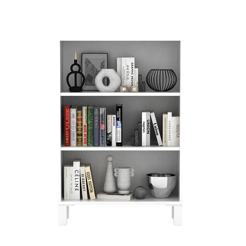 PIRA OX - POLKA BC60 S RAK BUKU / RAK SERBAGUNA / RAK SUSUN warna WHITE - PIRA OX - foto 4