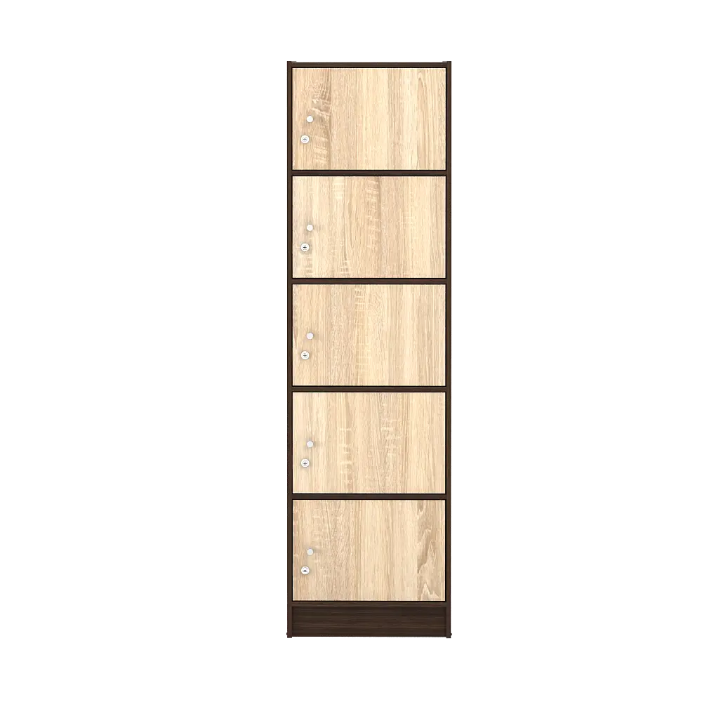 PIRA METROPOLIS - ALBA RSG 5 TS RAK SERBAGUNA / LEMARI SUSUN warna AMERICAN WALNUT - SONOMA OAK - METROPOLIS - foto 3