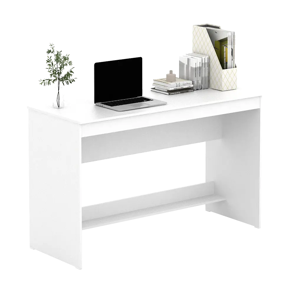 PIRA METROPOLIS OX - ARUNA DK120 A MEJA KERJA / MEJA BELAJAR warna WHITE - PIRA METROPOLIS OX - foto 3