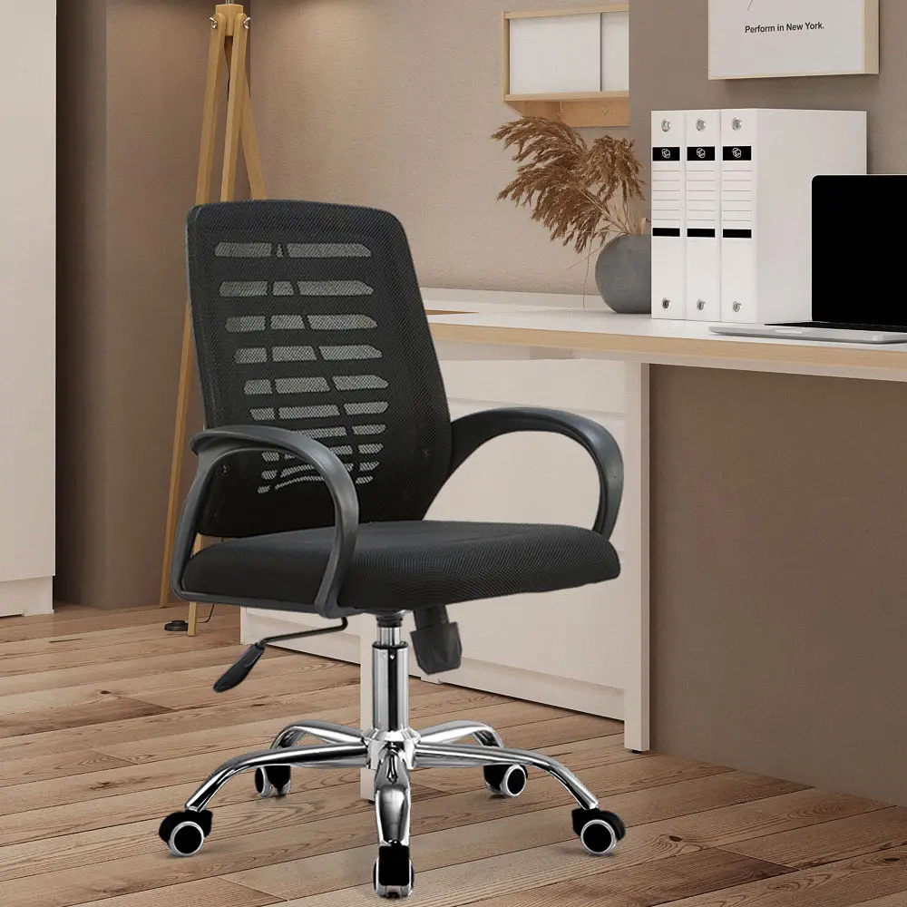 PIRA - POE OC KURSI KERJA / KURSI KANTOR warna BLACK - PIRA WORK - foto 1