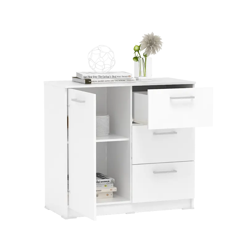 PIRA METROPOLIS OX -  ARUNA SB80 BUFET / RAK DAPUR / KITCHEN SET BAWAH DAPUR / LEMARI DAPUR warna WHITE - PIRA METROPOLIS OX - foto 5