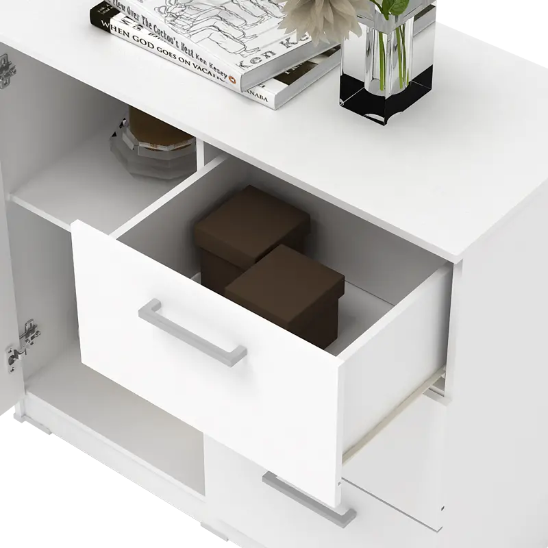 PIRA METROPOLIS OX -  ARUNA SB80 BUFET / RAK DAPUR / KITCHEN SET BAWAH DAPUR / LEMARI DAPUR warna WHITE - PIRA METROPOLIS OX - foto 6