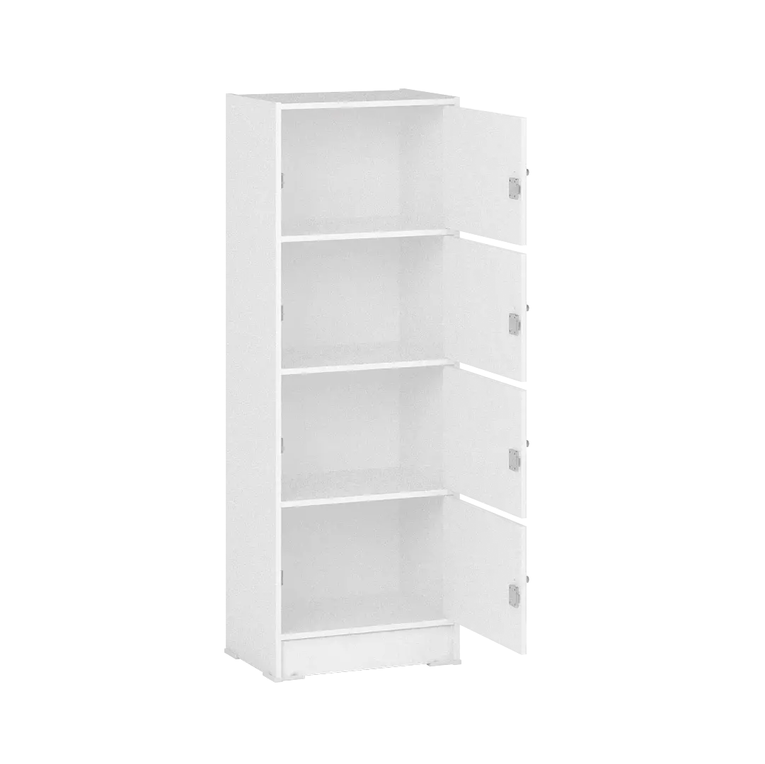 PIRA METROPOLIS OX - ARUNA RSG 4 RAK SERBAGUNA / RAK SUSUN 4 PINTU warna WHITE - PIRA METROPOLIS OX - foto 4