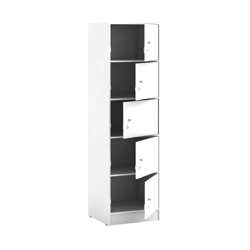 PIRA METROPOLIS - ALBA RSG 5 TS RAK SERBAGUNA / LEMARI SUSUN warna WHITE - METROPOLIS - foto 5