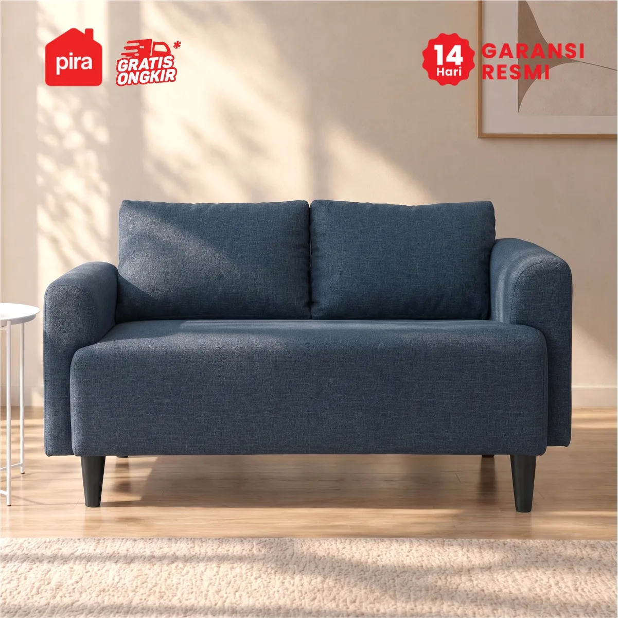 PIRA - AMARTA 2S SOFA 2 SEATER warna SPACE BLUE KG - PIRA - foto 2