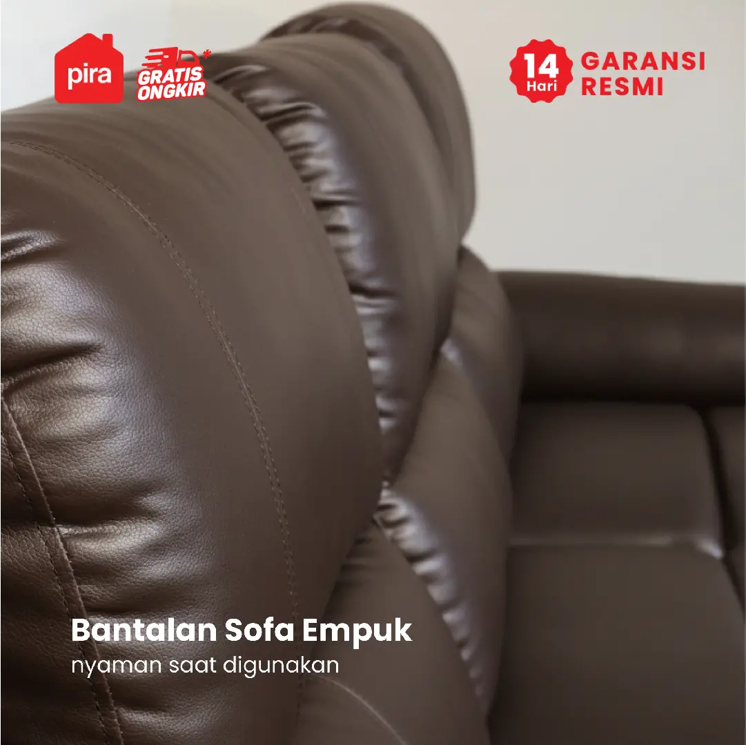 PIRA - LIVERPOOL RECLINER L 3S SOFA BED warna DARK BROWN - PIRA - foto 7