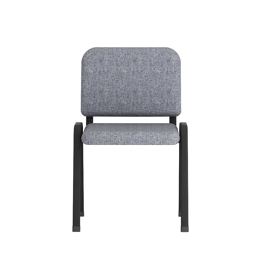 PIRA WORK - BOBA VC KURSI MEETING / KURSI SUSUN / KURSI HADAP / KURSI KANTOR / KURSI KERJA / ISO CHAIR warna DARK GREY - PIRA WORK - foto 4