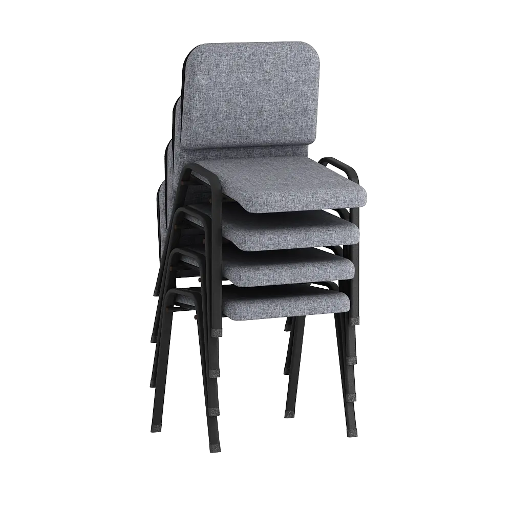 PIRA WORK - BOBA VC KURSI MEETING / KURSI SUSUN / KURSI HADAP / KURSI KANTOR / KURSI KERJA / ISO CHAIR warna DARK GREY - PIRA WORK - foto 7