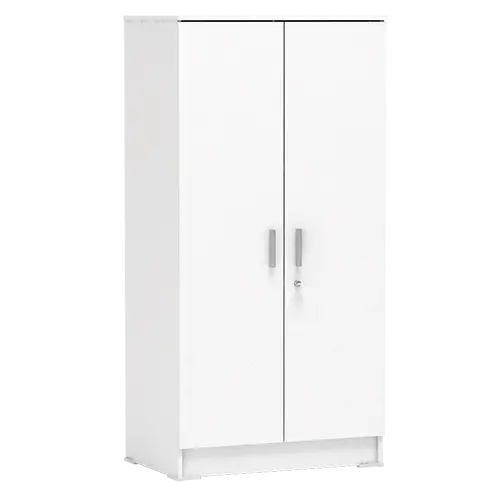 PIRA METROPOLIS - ARUNA BLS60 LEMARI PAKAIAN KECIL 2 PINTU FULL RAK / LEMARI BAJU warna WHITE - PIRA METROPOLIS OX - foto 7