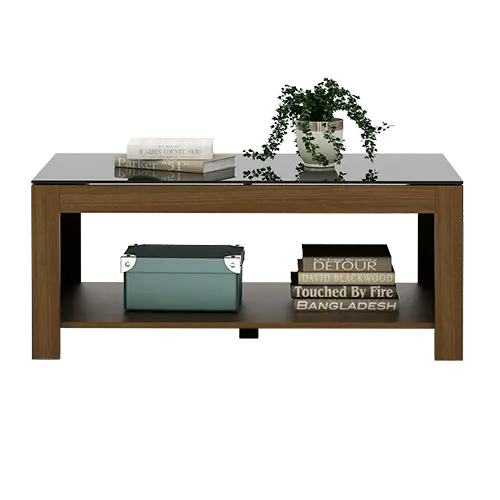 PIRA BAVARIAN - LUBLIN CT110N MEJA TAMU/ MEJA KOPI/END TABLE warna BROWN WALNUT - BAVARIAN - foto 3