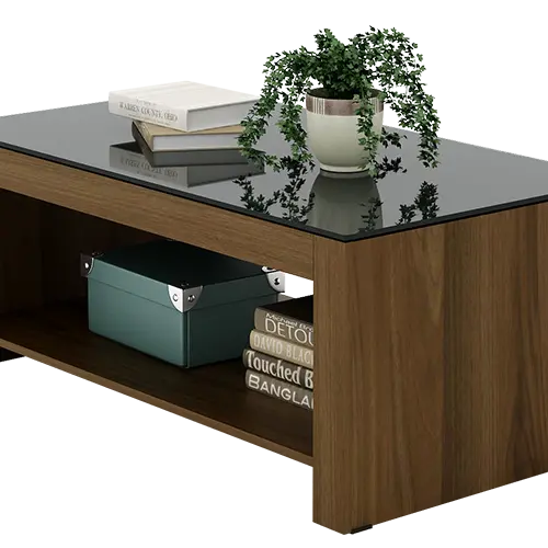 PIRA BAVARIAN - LUBLIN CT110N MEJA TAMU/ MEJA KOPI/END TABLE warna BROWN WALNUT - BAVARIAN - foto 4