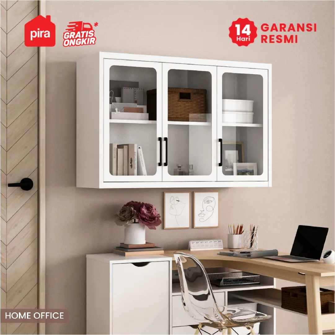 PIRA - VOSH 120 MKCWU KITCHEN SET / RAK DAPUR BESI / LEMARI DAPUR BESI / RAK DAPUR warna WHITE - PIRA - foto 6