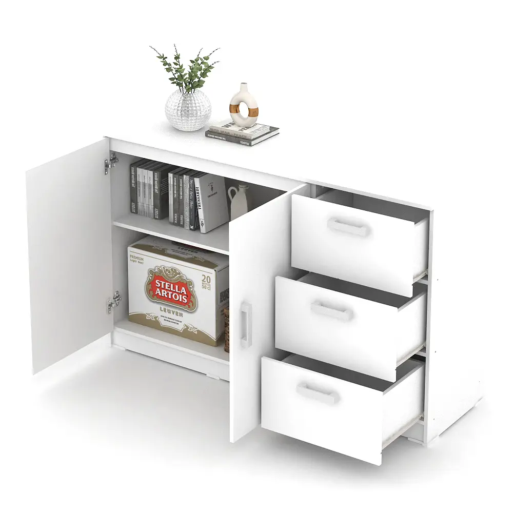 PIRA METROPOLIS - ALBA BAZ SB 120 BUFET warna WHITE - METROPOLIS - foto 4