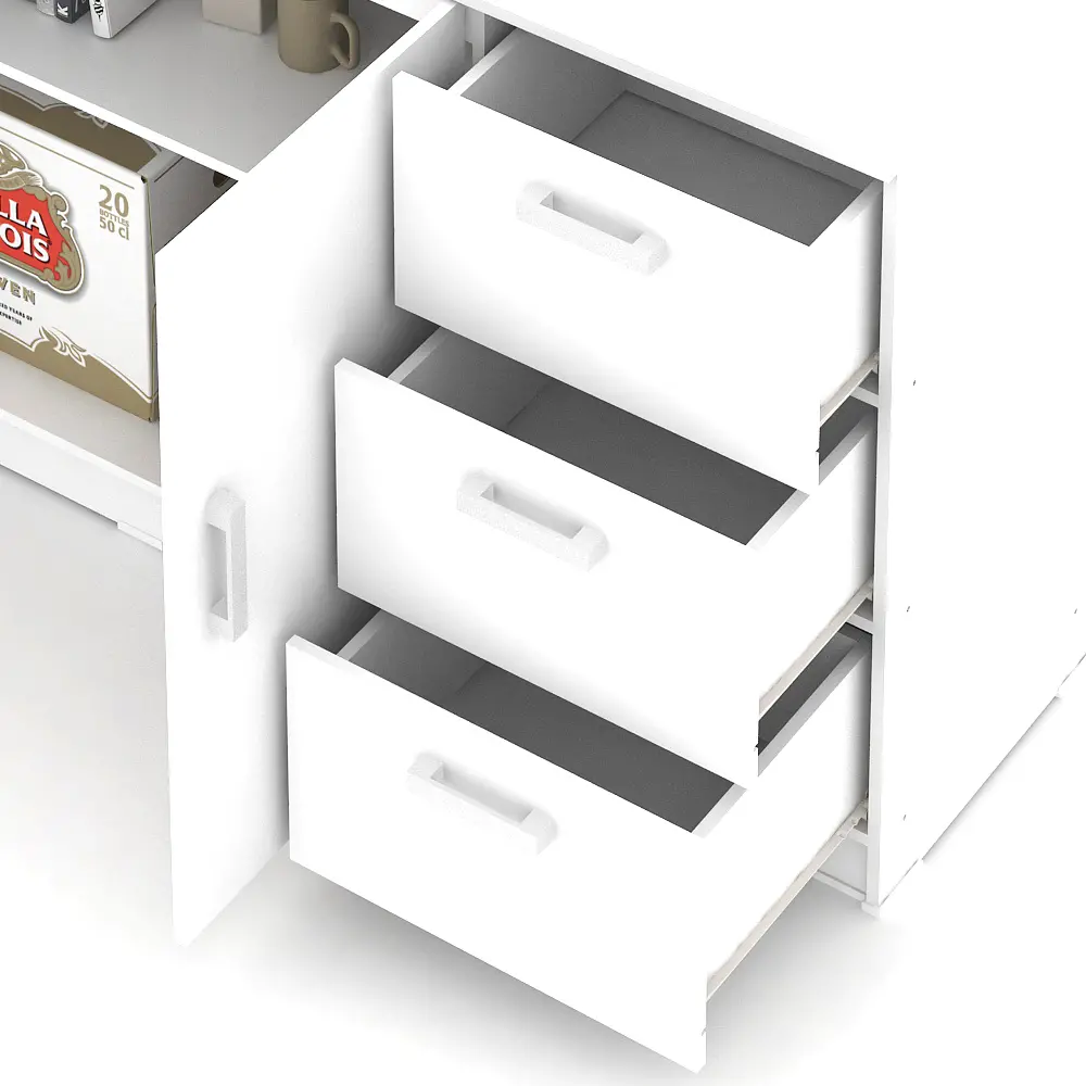 PIRA METROPOLIS - ALBA BAZ SB 120 BUFET warna WHITE - METROPOLIS - foto 5