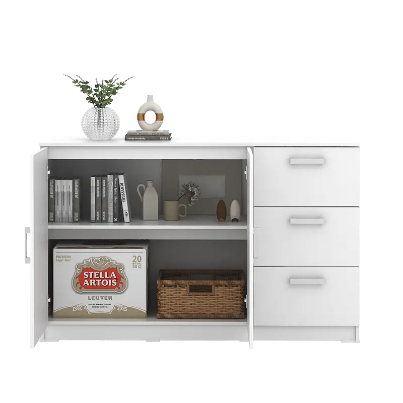 PIRA METROPOLIS - ALBA BAZ SB 120 BUFET warna WHITE - METROPOLIS - foto 3