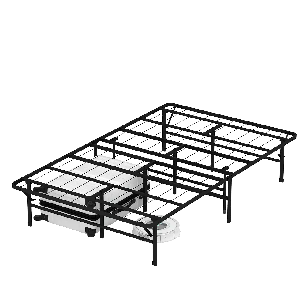 PIRA - BASE FOLDING MBD120 DIPAN BESI / RANJANG / TEMPAT TIDUR BESI warna BLACK - PIRA - foto 5