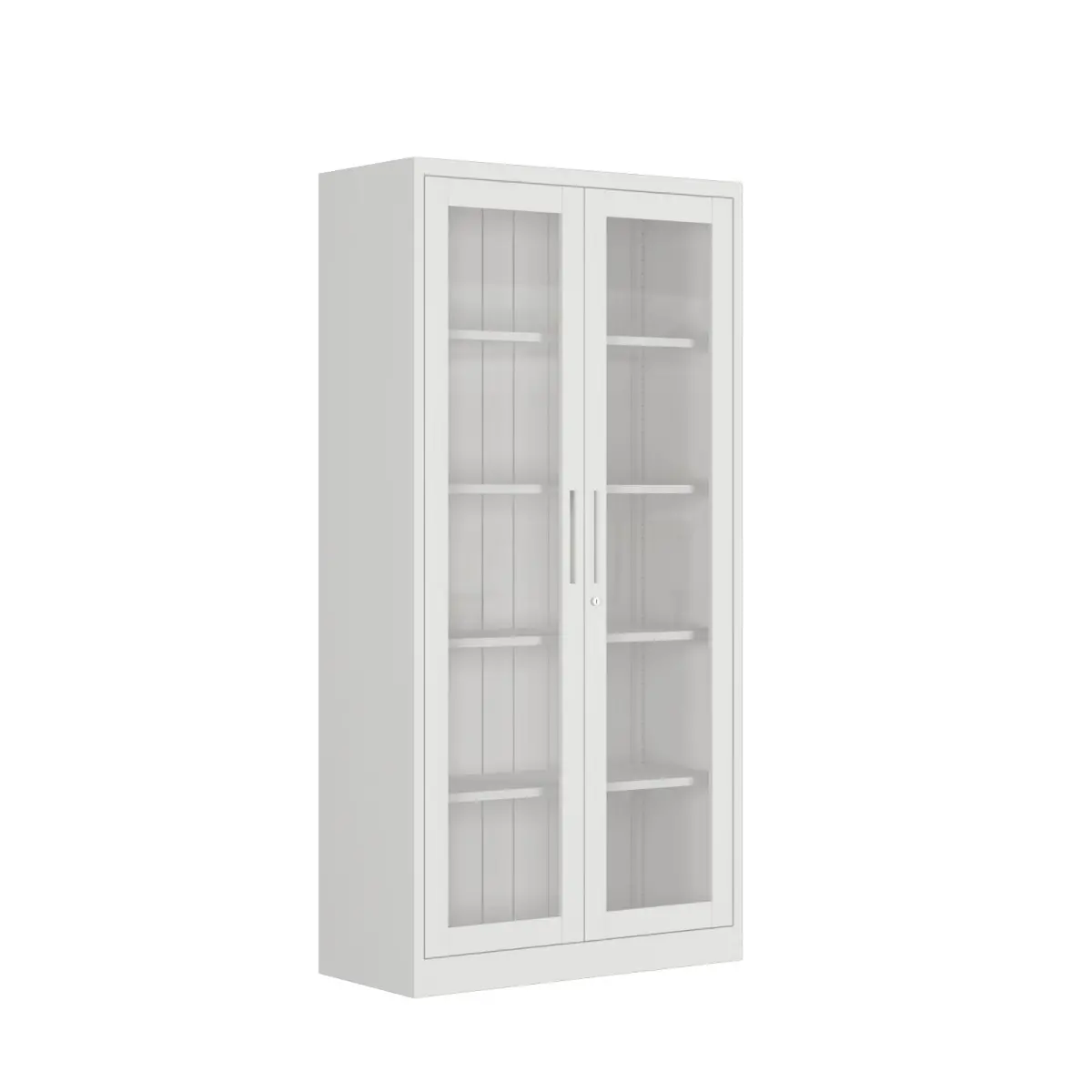 WORKDESIGN BURO AVA MBC 2 FG RAK BUKU BESI / LEMARI ARSIP KANTOR warna WHITE - WORKDESIGN - foto 6