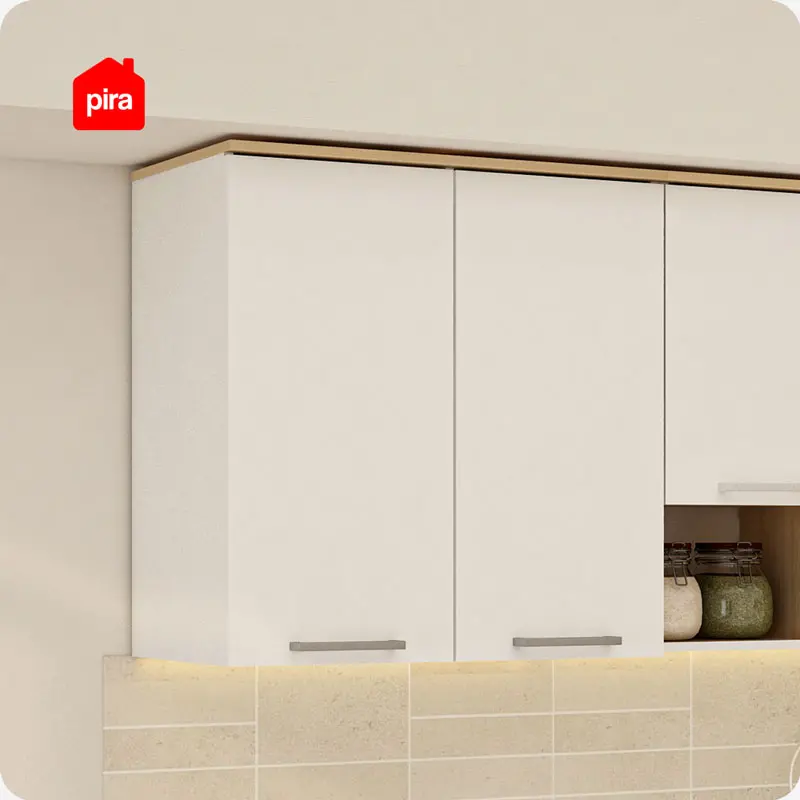 PIRA METROPOLIS OX -  HANA KC WU60 RAK DAPUR / RAK GANTUNG DAPUR / KITCHEN SET ATAS 2 PINTU warna WHITE - PRO OAK - PIRA METROPOLIS - foto 3