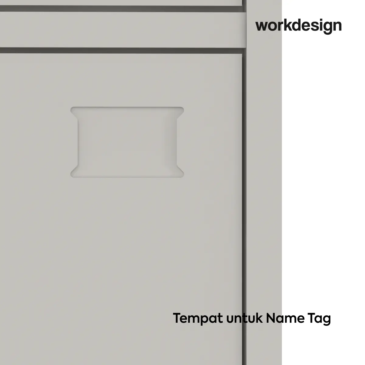 WORKDESIGN BURO MLK 3X3 LOKER BESI / LEMARI LOKER warna WHITE - WORKDESIGN - foto 4