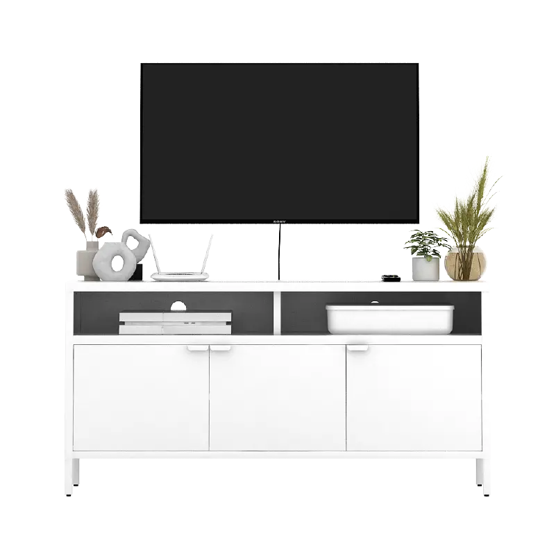 PIRA - ALEX MTV120 MEJA TV / RAK TV BESI warna WHITE - PIRA - foto 5