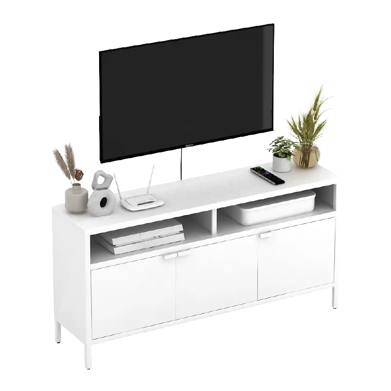 PIRA - ALEX MTV120 MEJA TV / RAK TV BESI warna WHITE - PIRA - foto 6