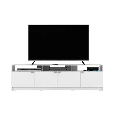 PIRA METROPOLIS - ALBA BAZ TV160 MEJA TV / RAK TV warna WHITE - METROPOLIS - foto 4
