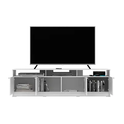PIRA METROPOLIS - ALBA BAZ TV160 MEJA TV / RAK TV warna WHITE - METROPOLIS - foto 5