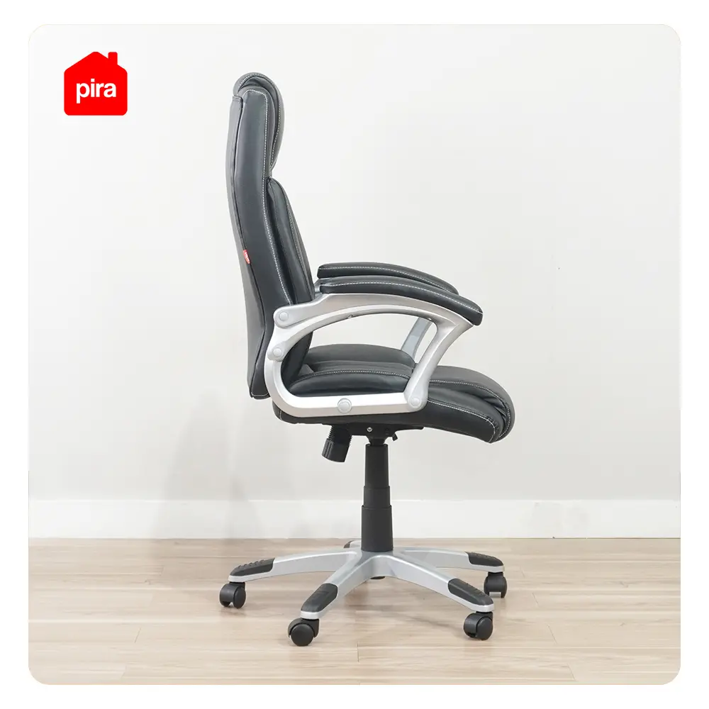 PIRA WORK - TAYLOR PC KURSI KERJA / KURSI KANTOR PRESIDENT CHAIR HITAM - BLACK warna BLACK - PIRA WORK - foto 8
