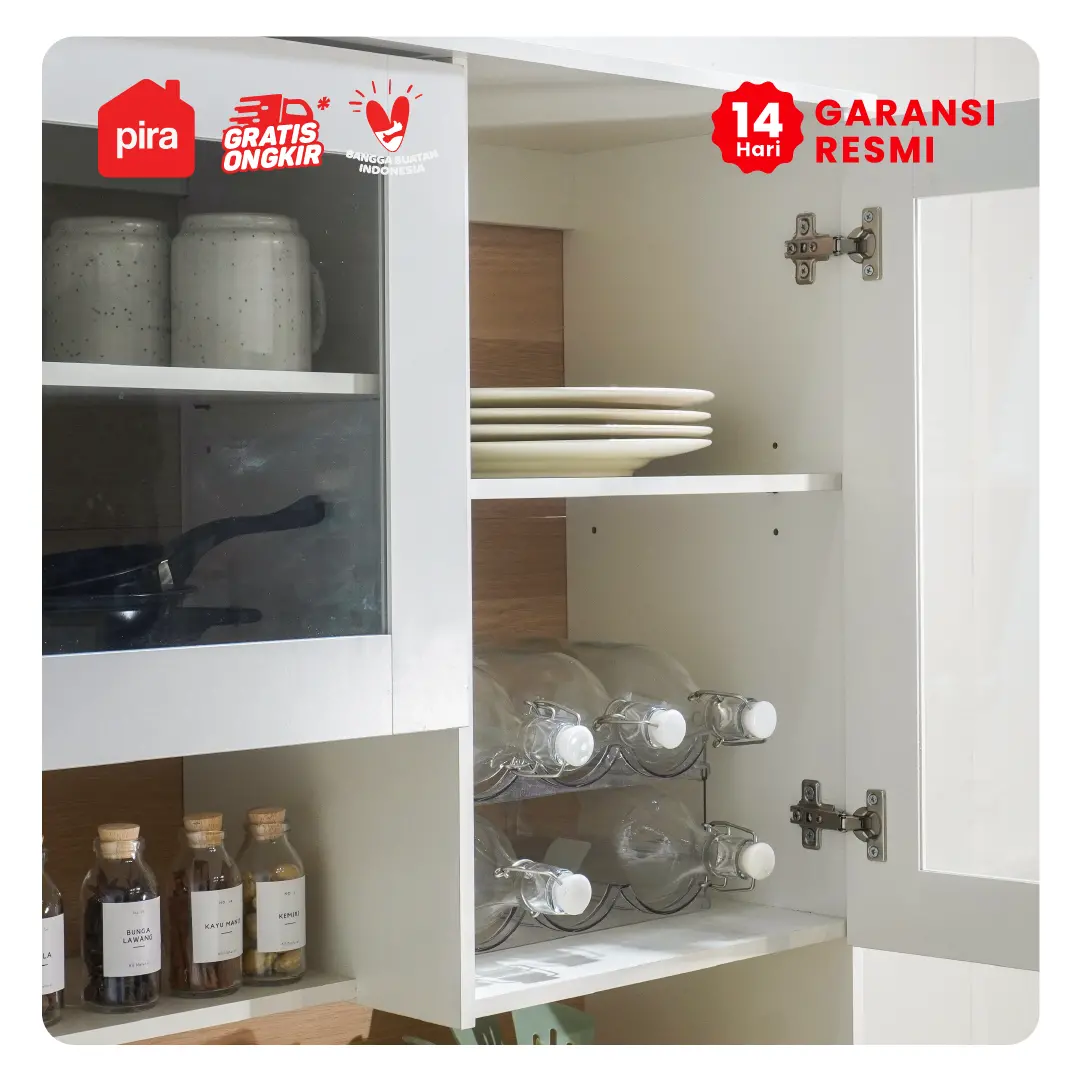 PIRA METROPOLIS - ARUNA KC120 LEMARI DAPUR / RAK DAPUR / KITCHEN SET / KABINET DAPUR warna WHITE - PRO OAK - PIRA METROPOLIS OX - foto 3