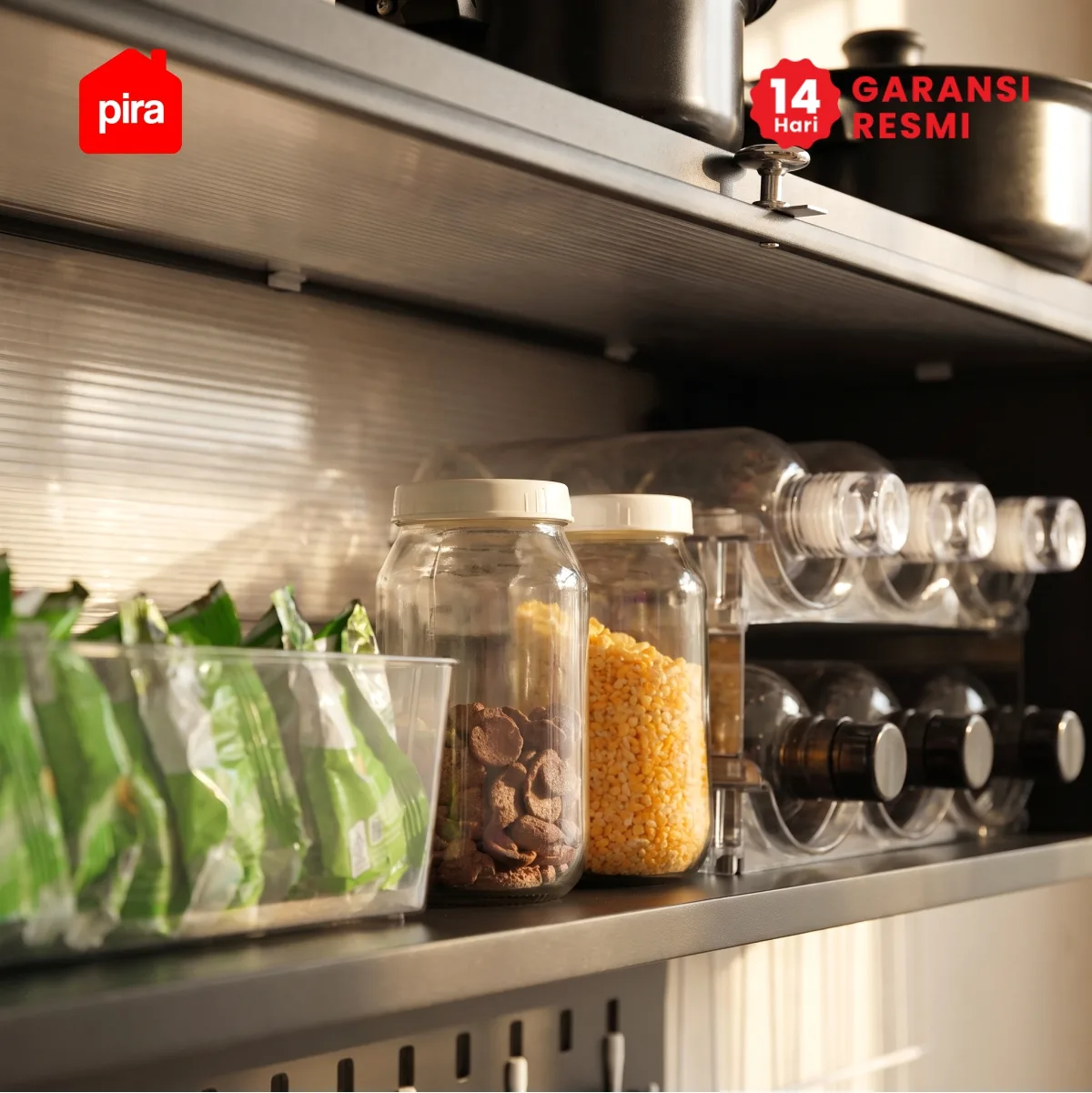 PIRA - DISH AVA MDR65 H RAK PIRING / RAK PIRING GANTUNG / RAK DAPUR / RAK WASTAFEL / RAK PENGERING PIRING warna BLACK - PIRA - foto 5