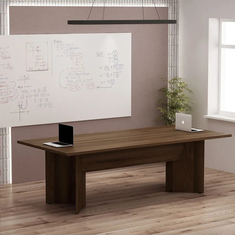 PIRA BAVARIAN - ALTA MT240 MEJA MEETING / MEJA RAPAT warna BROWN WALNUT - BAVARIAN - foto 2