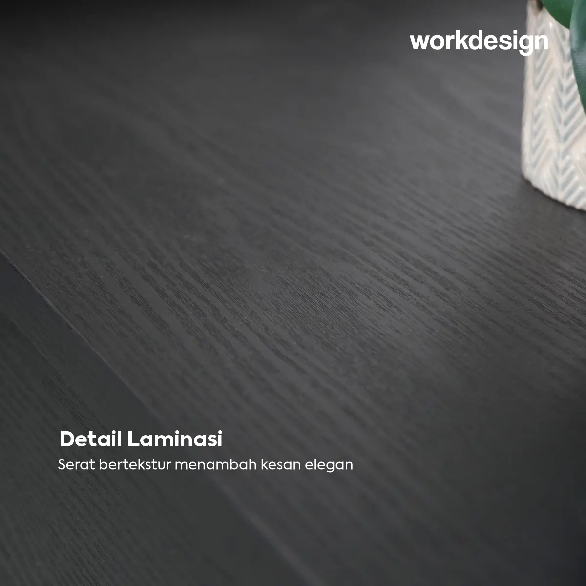 WORKDESIGN CODA PD40 PEDESTAL / LEMARI LACI / LEMARI ARSIP KANTOR warna BLACK OAK - WORKDESIGN - foto 5