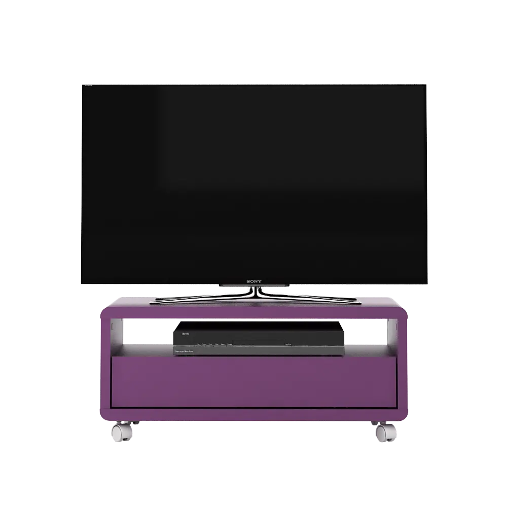 PIRA OX - JEFTV S1 MEJA TV/RAK TV warna PURPLE - PIRA OX - foto 4