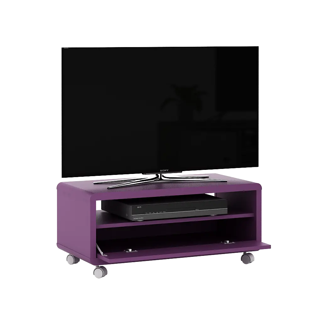 PIRA OX - JEFTV S1 MEJA TV/RAK TV warna PURPLE - PIRA OX - foto 5