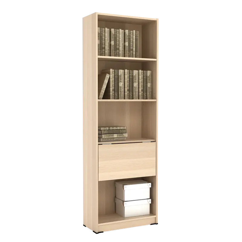 PIRA WORK - ROYCE DK60 MEJA BELAJAR / MEJA KERJA LIPAT / RAK BUKU warna PRO OAK - PIRA WORK - foto 6