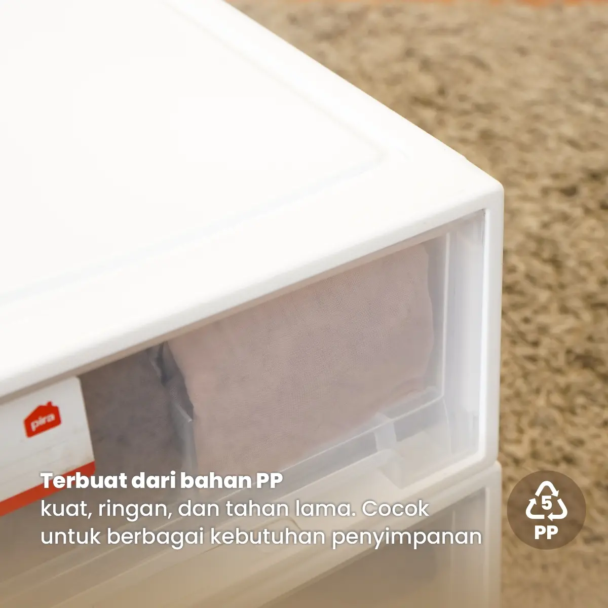 HUKKI PSD S warna WHITE - PIRA HOME - foto 4