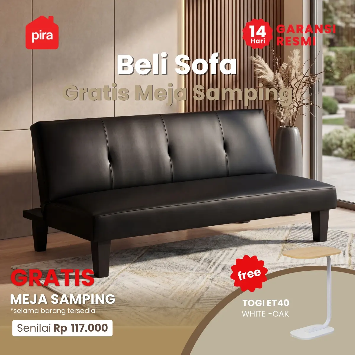 OLA SBD L BLACK + TOGI ET40 WHITE - OAK - foto 1
