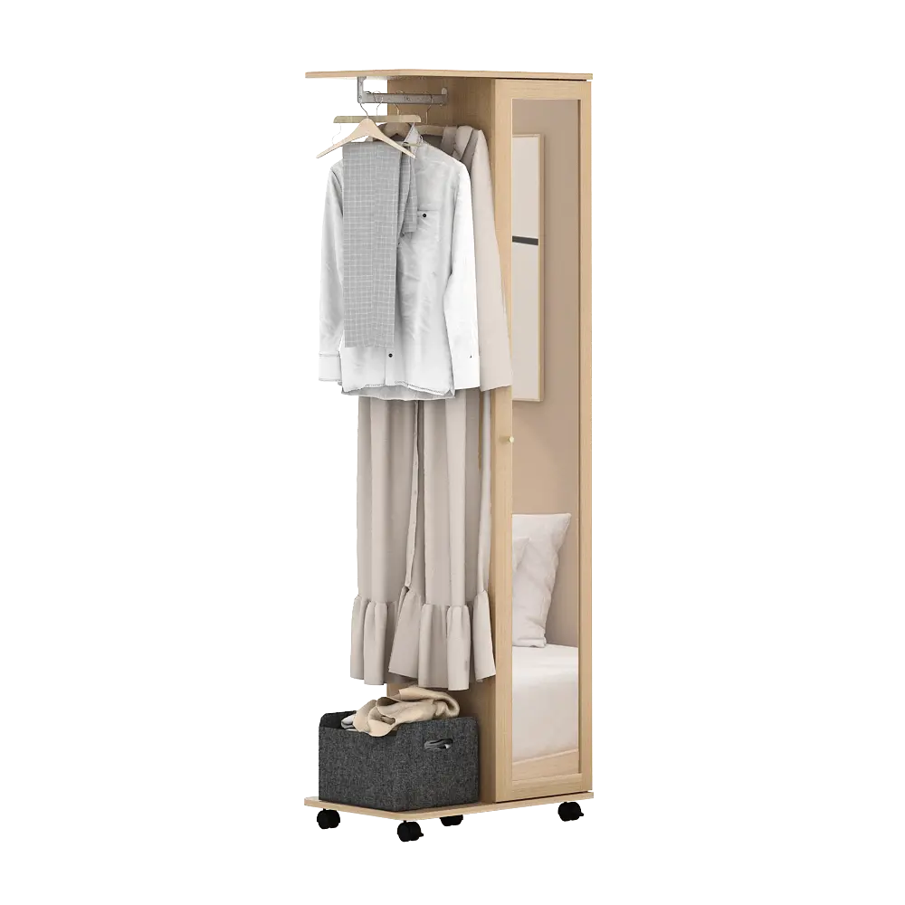 PIRA - VARINA AVA H LEMARI PAKAIAN / GANTUNGAN BAJU warna PRO OAK - PIRA - foto 3