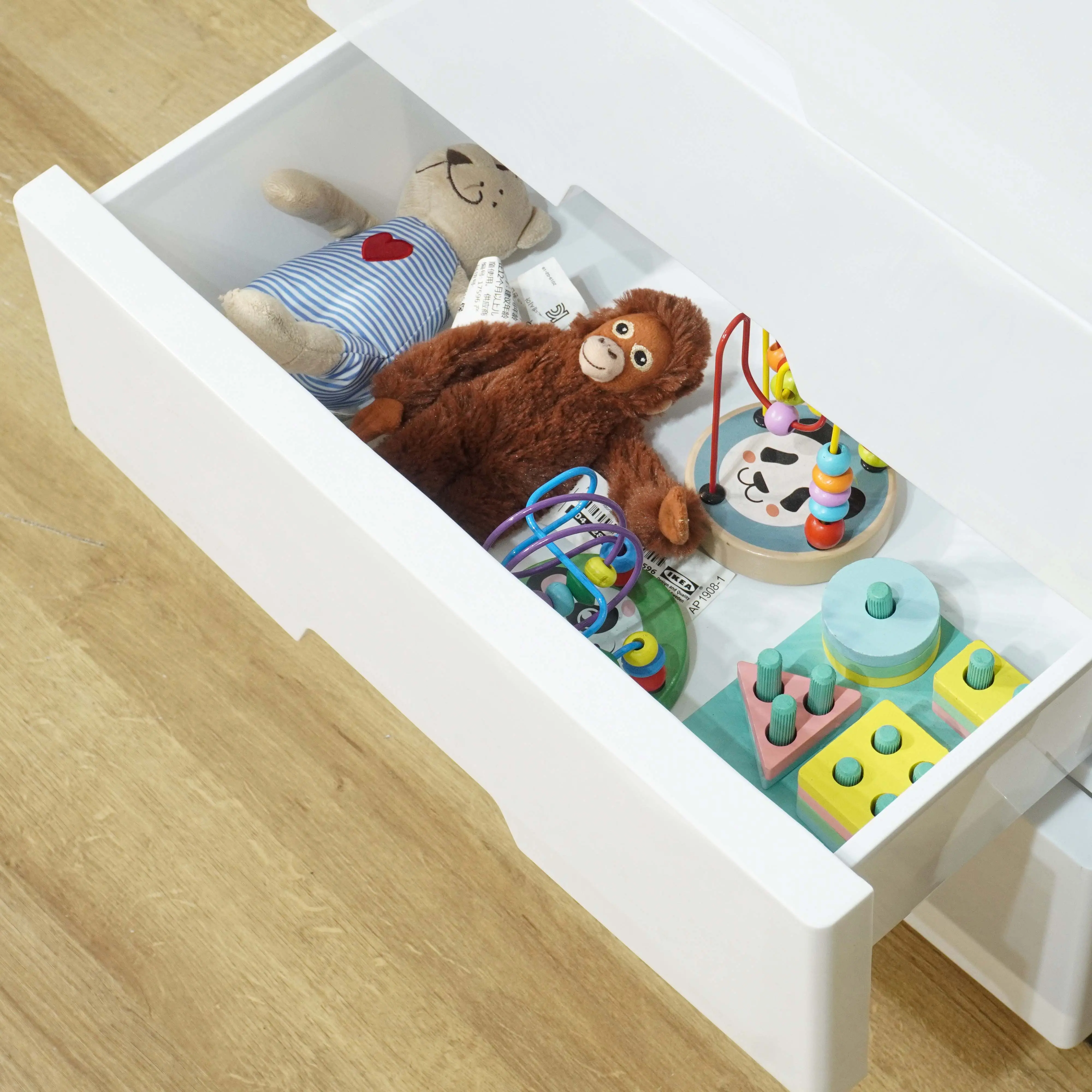 PIRA METROPOLIS - KAO PCH5 LEMARI LACI PLASTIK / LEMARI PLASTIK / DRAWER PLASTIK / LEMARI BAYI / LEMARI PAKAIAN ANAK warna WHITE - PIRA METROPOLIS - foto 9