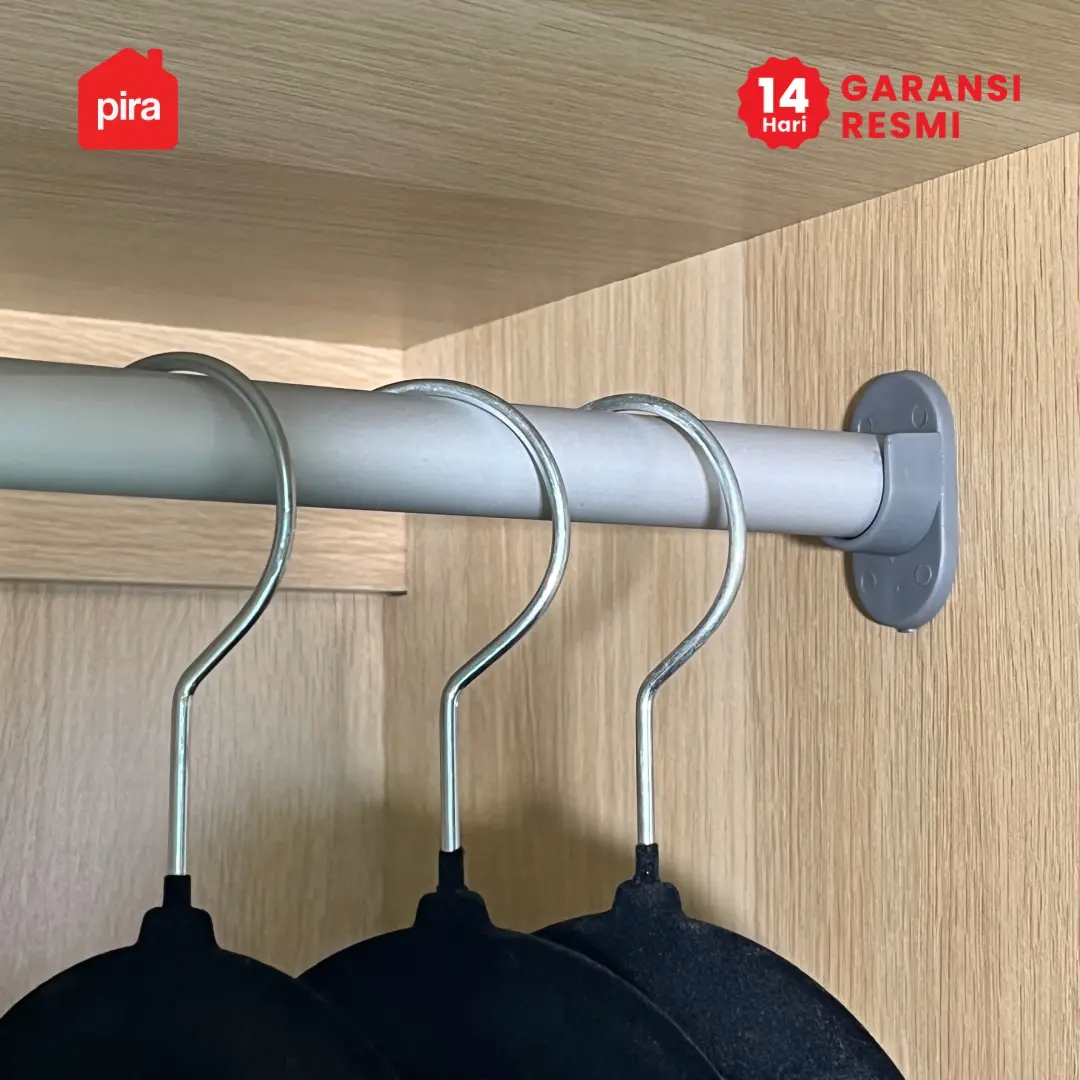 PIRA METROPOLIS OX - ARUNA WDSL80 A MR LEMARI PAKAIAN PINTU GESER / SLIDING warna WHITE - PIRA METROPOLIS OX - foto 5