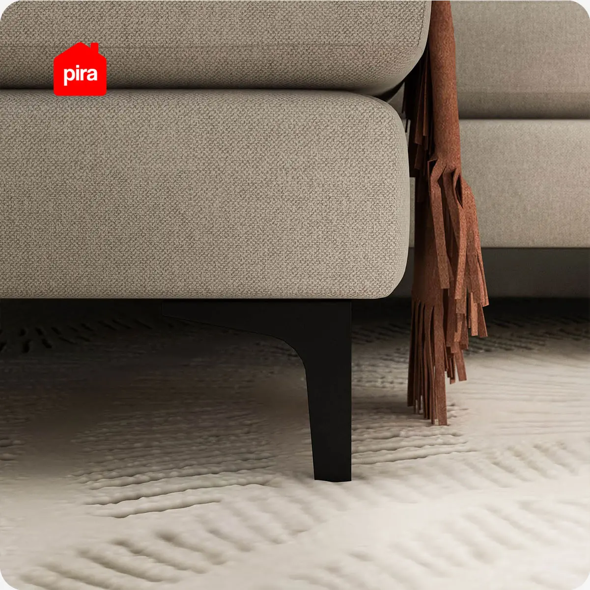 PIRA - GENTO SFC SOFA CORNER warna LIGHT BEIGE - PIRA - foto 5