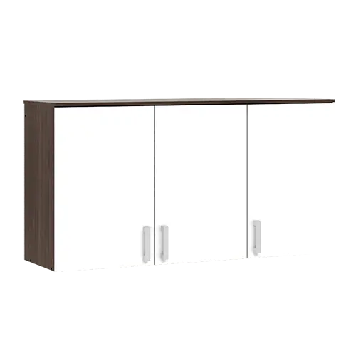 PIRA METROPOLIS - ALBA BAZ KC WU120 KABINET GANTUNG DAPUR warna AMERICAN WALNUT - WHITE - METROPOLIS - foto 4