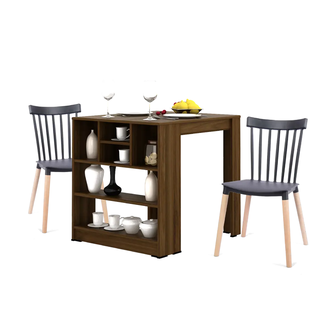 VOILA DT80 BROWN WALNUT 1 PCS + ISLA DC BLACK 2 PCS - foto 2