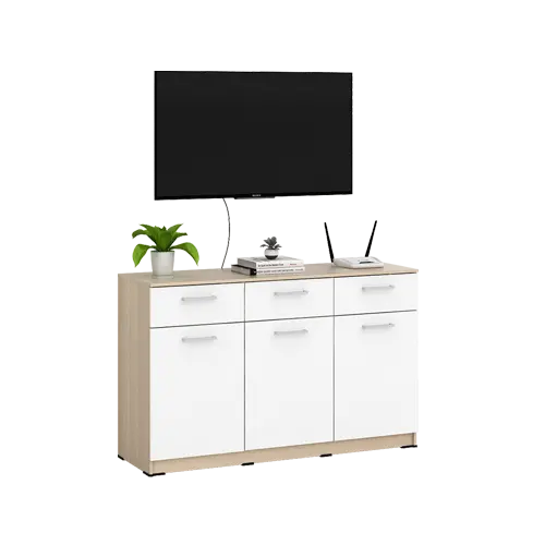 PIRA METROPOLIS OX - ARUNA SB121 BUFET / RAK DAPUR / KITCHEN SET BAWAH DAPUR / LEMARI DAPUR warna PRO OAK - WHITE - PIRA METROPOLIS OX - foto 6