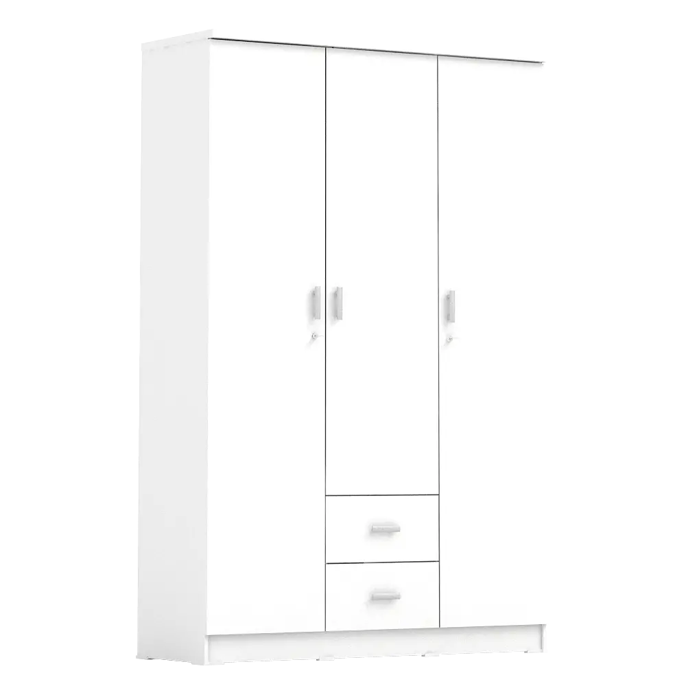 PIRA METROPOLIS OX -  ASTA 3PL LEMARI PAKAIAN 3 PINTU warna WHITE - PIRA METROPOLIS OX - foto 8