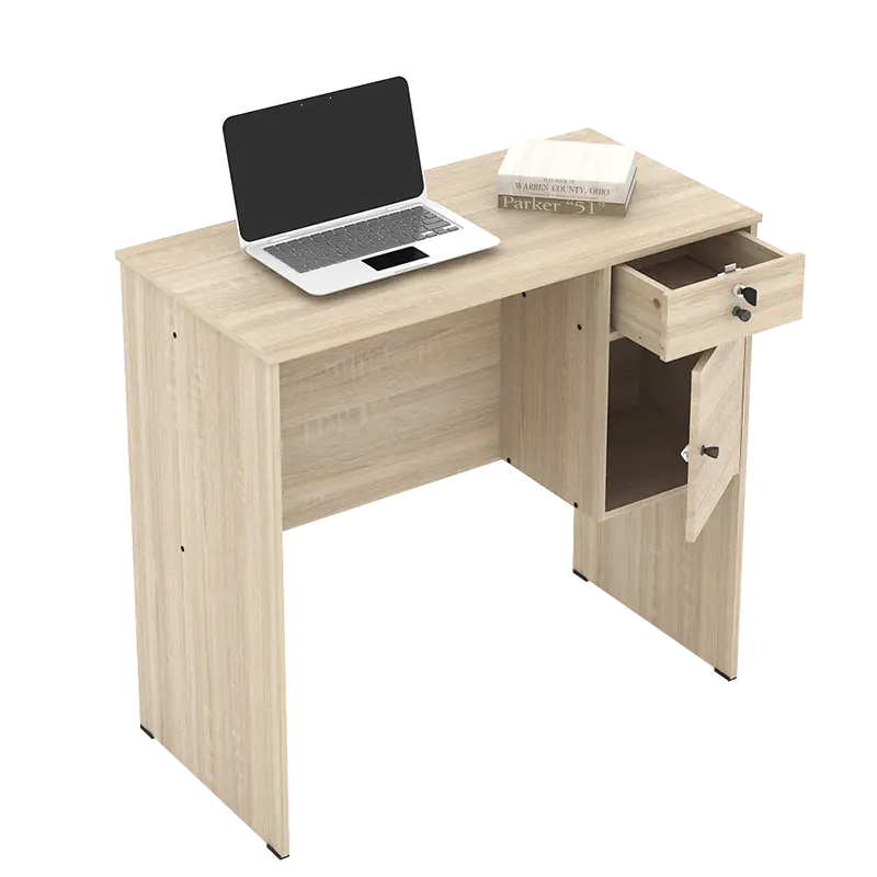 PIRA METROPOLIS -  FESA DESK MEJA BELAJAR / MEJA KERJA warna SONOMA OAK - METROPOLIS - foto 4